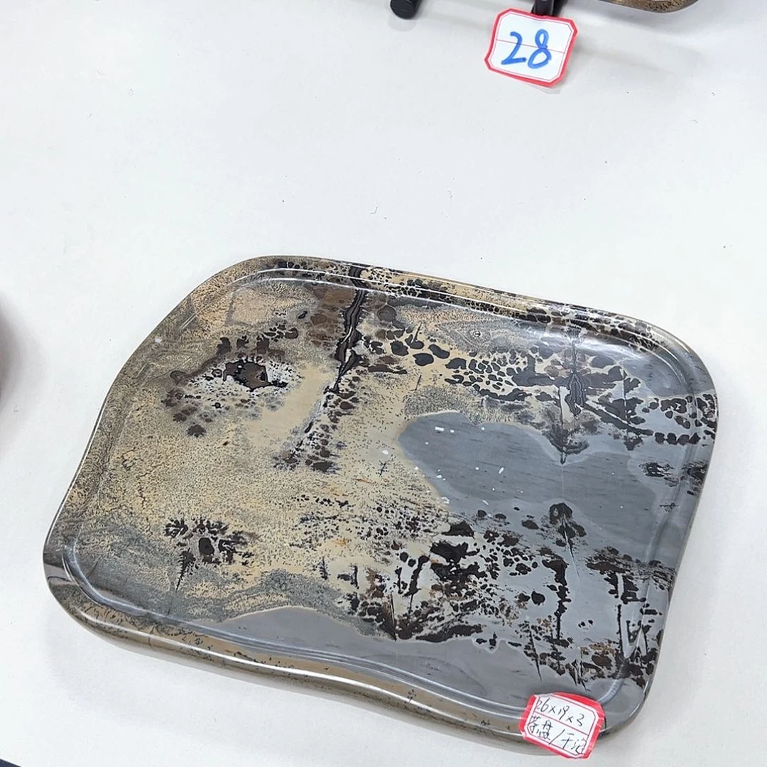 广西石天然国画石干泡台