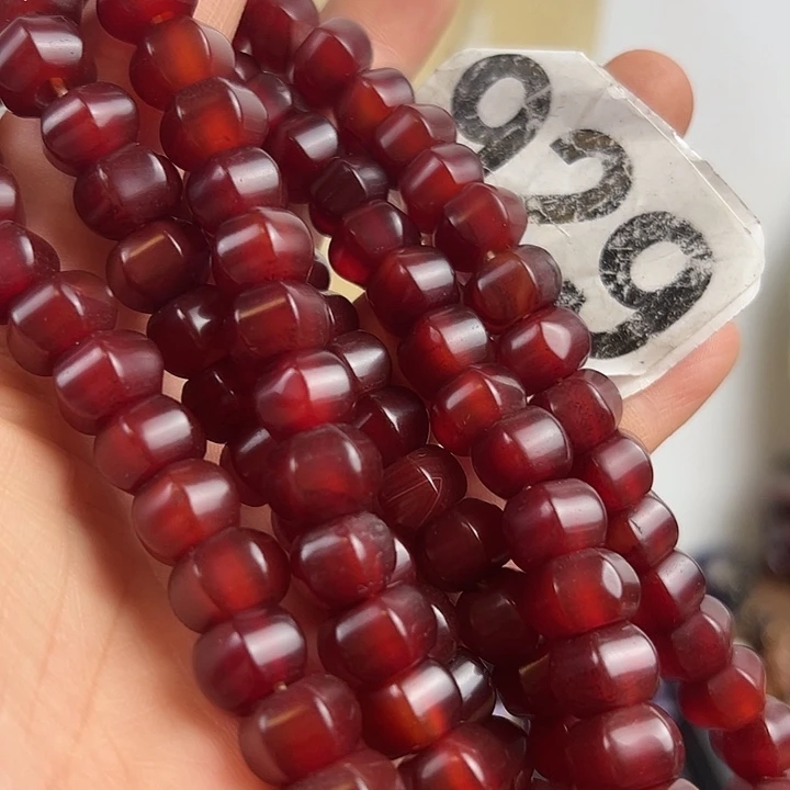 青***运玛瑙/玉髓颈饰未镶嵌