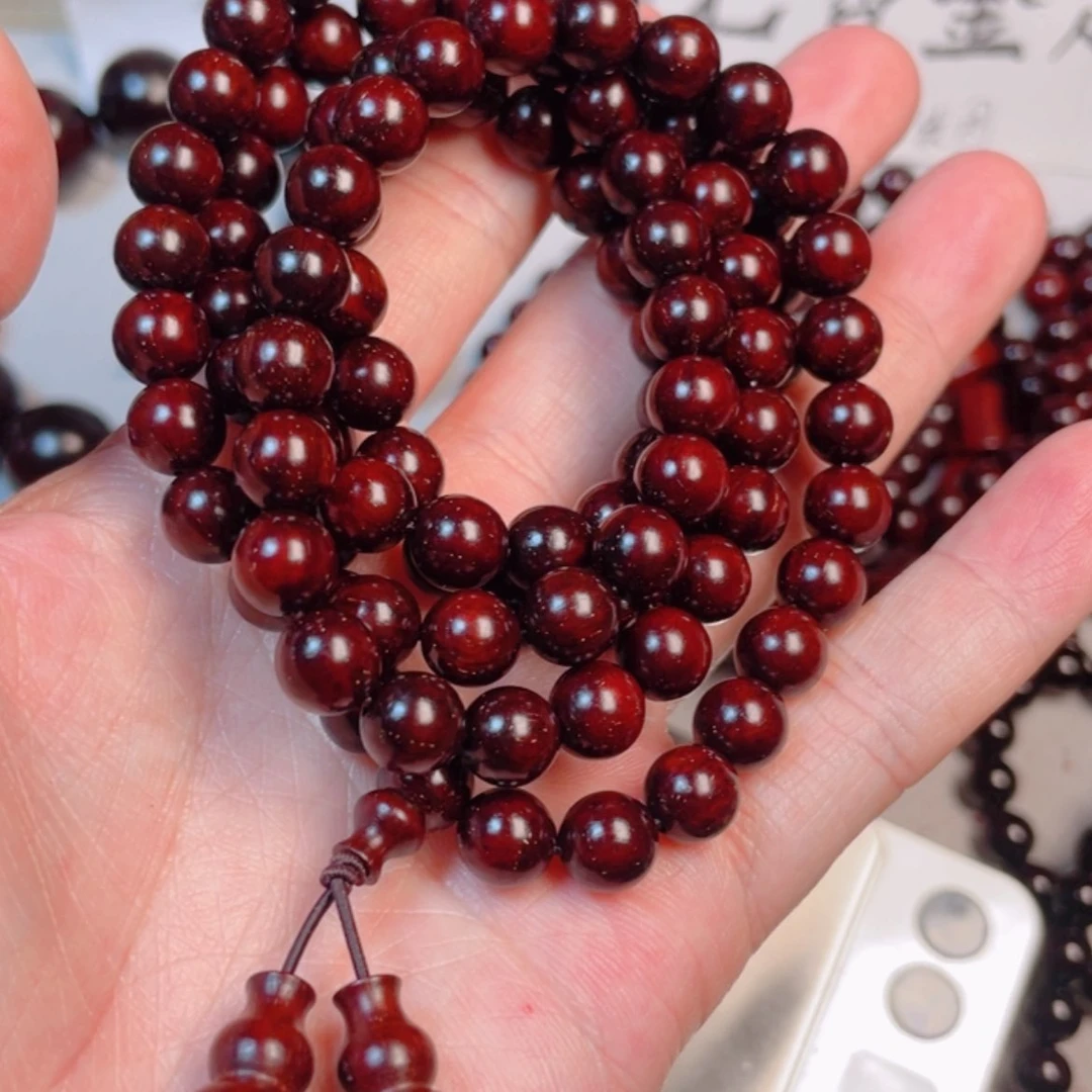 【闪购商品】小叶紫檀手串/手链心*0.8金星