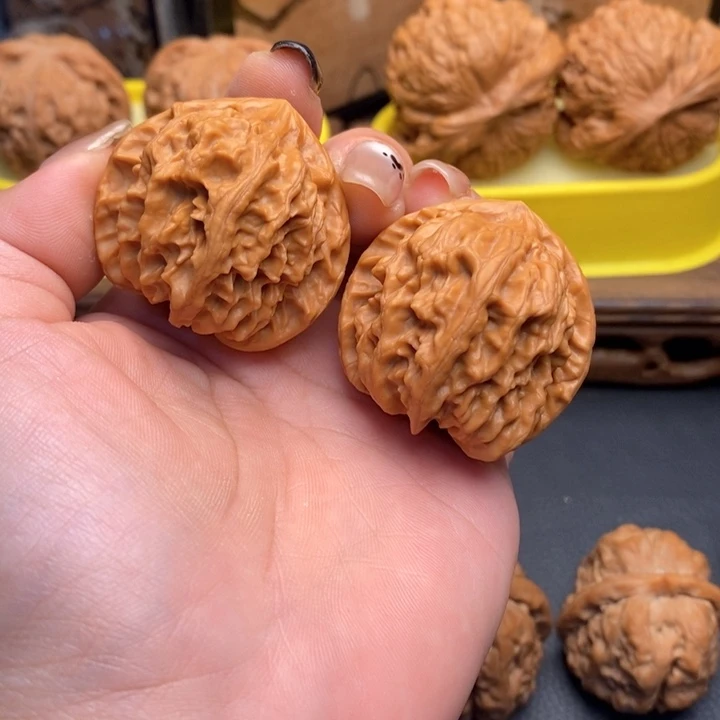 把件文玩核桃497龙门涧风景38