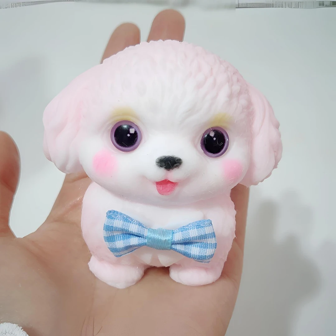 【泰迪小狗】焱可可潮玩解压 萌宠捏捏乐 纯手工 原创工艺