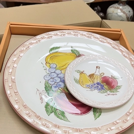 瓷片摆件工艺品瓷器摆件777