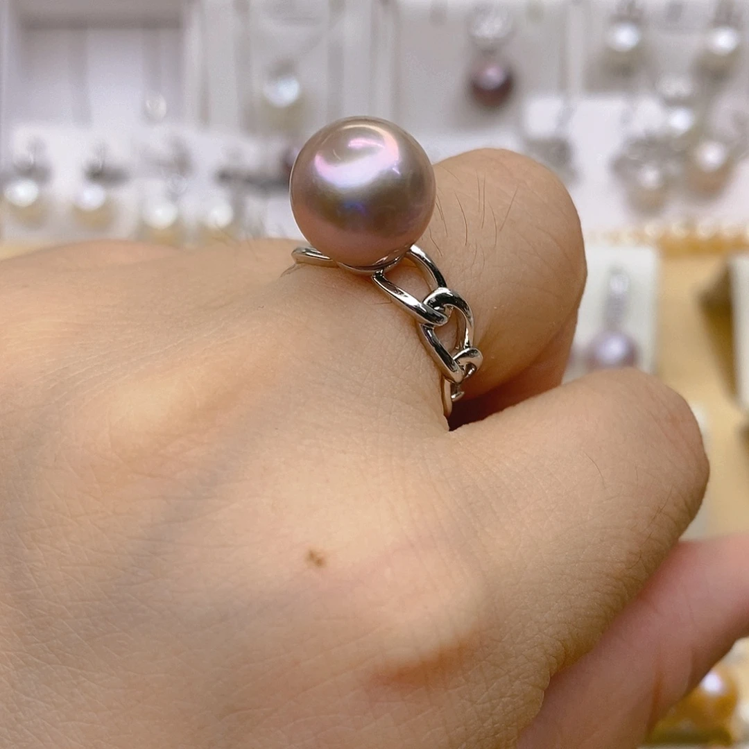 淡水珍珠未镶嵌戒指
