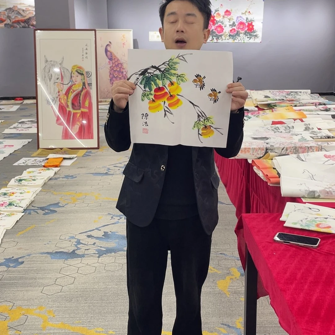 名人名画手工制作