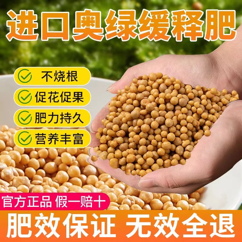 奥绿318原装进口分装缓释肥通用型100克