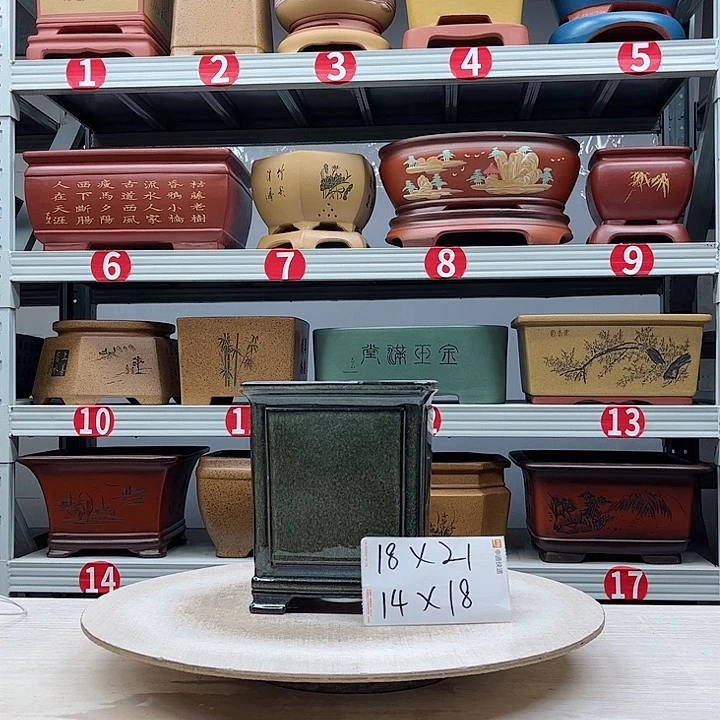 紫砂花盆紫砂花盆