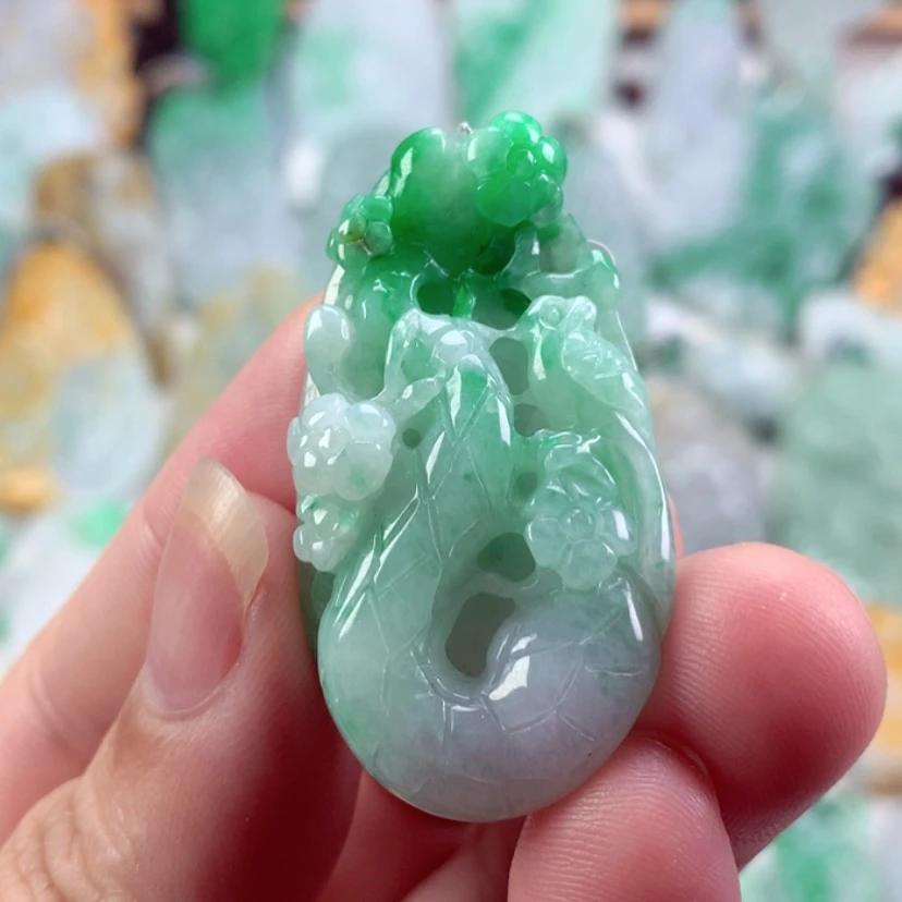 【闪购商品】翡翠未镶嵌吊坠(不含链)