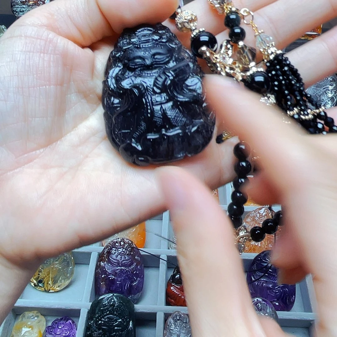 …***！未镶嵌颈饰水晶黑发晶吊坠吊坠吊坠