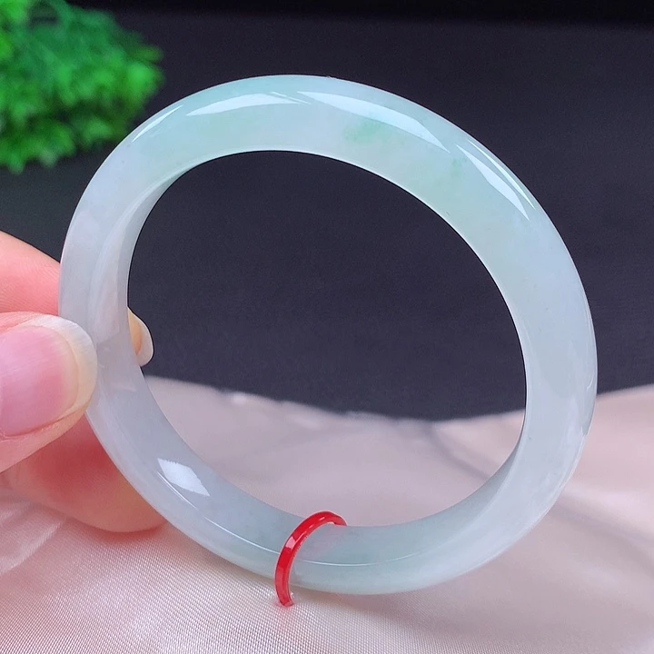 翡翠未镶嵌手镯53圈681101