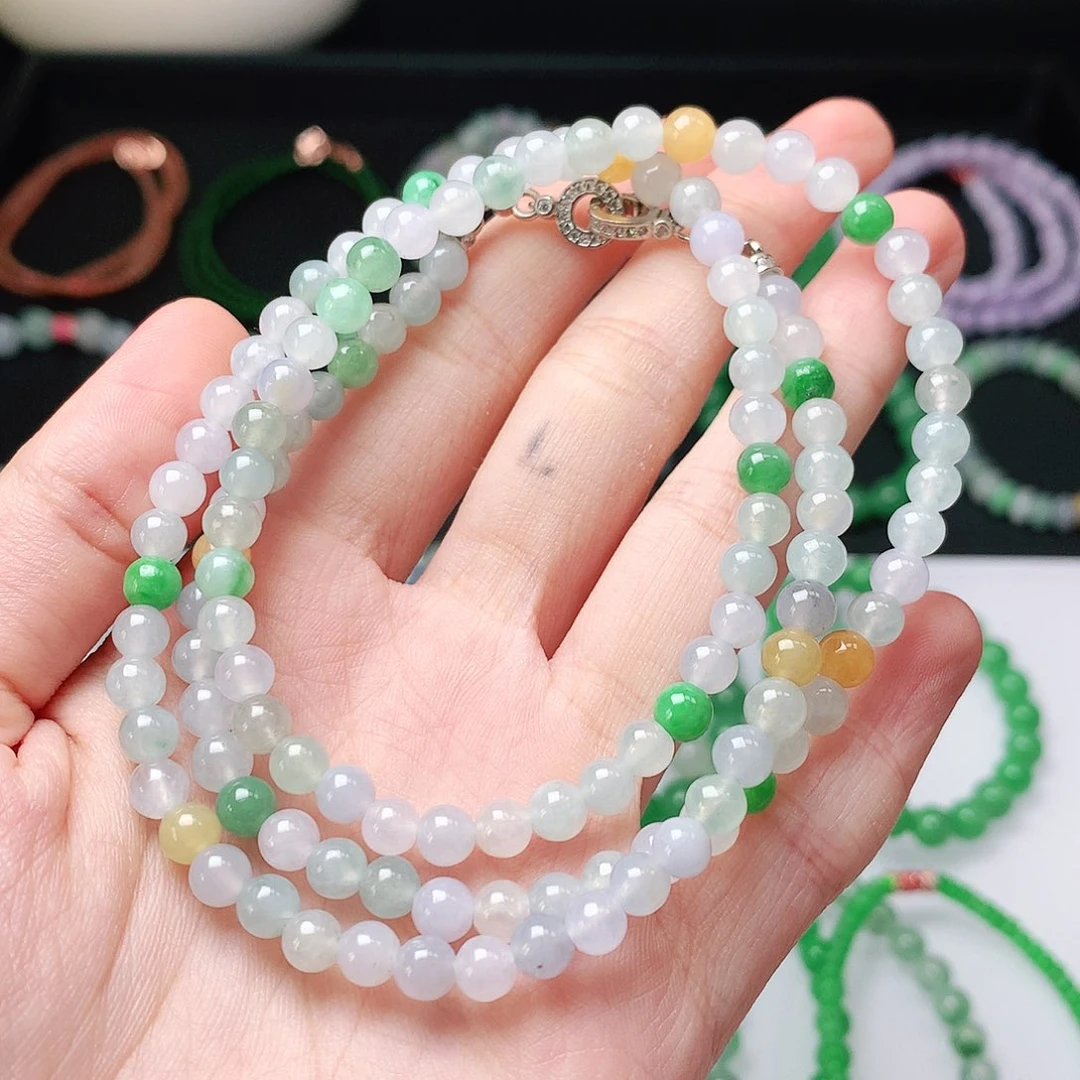 翡翠未镶嵌手链翡翠