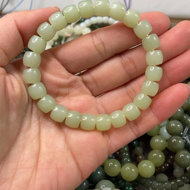 和田玉手串未镶嵌