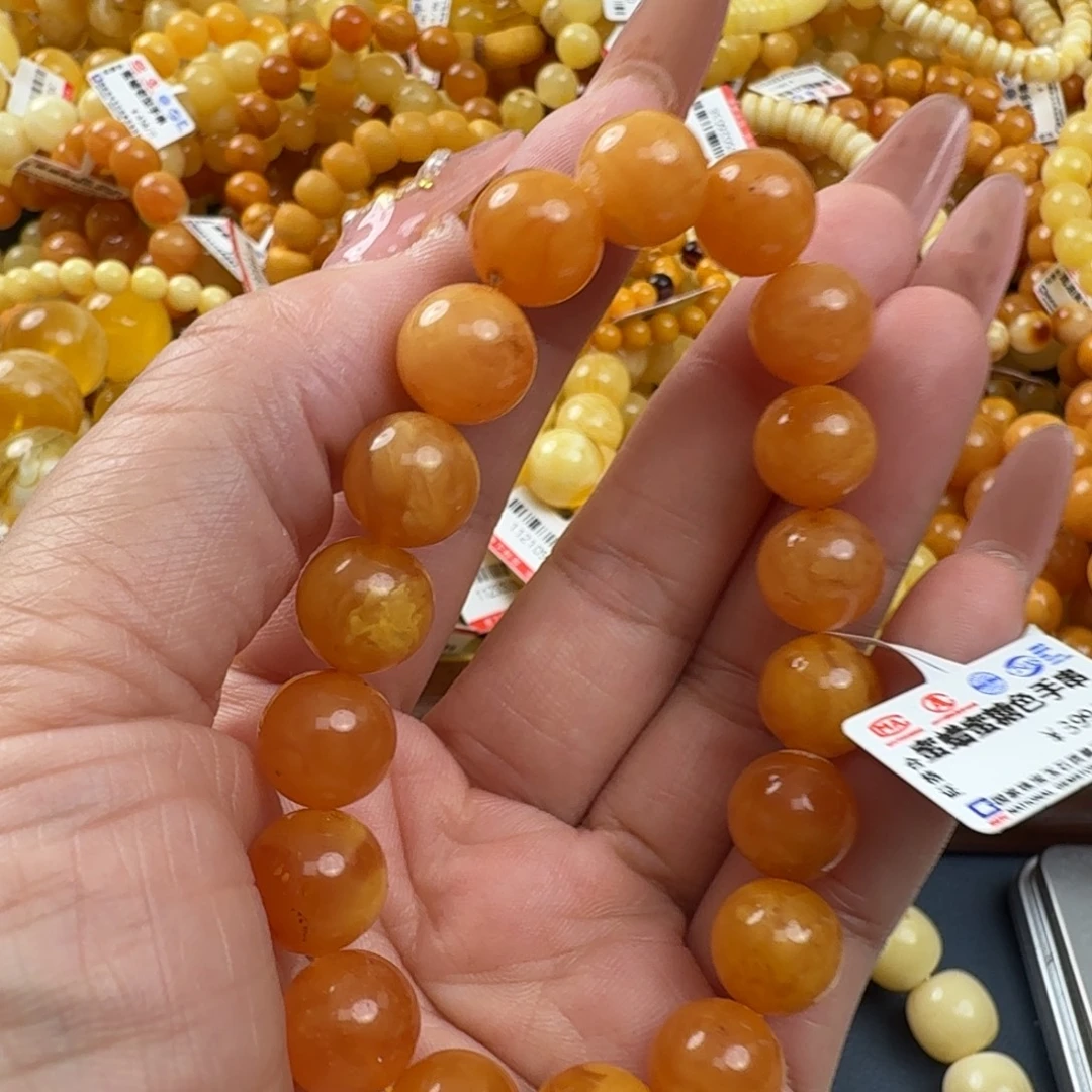琥珀未镶嵌珠宝奇石