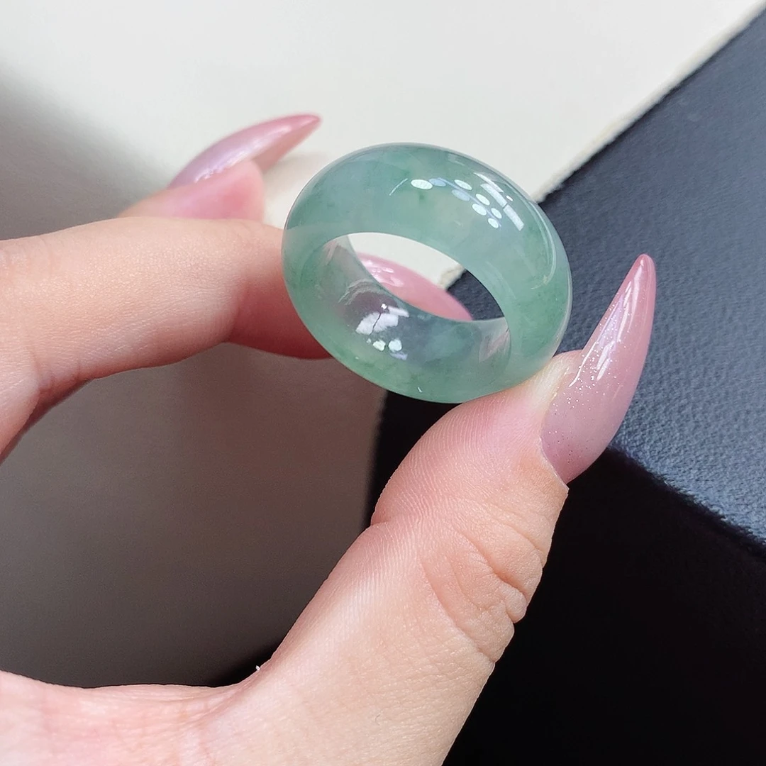 翡翠戒指未镶嵌19-20号