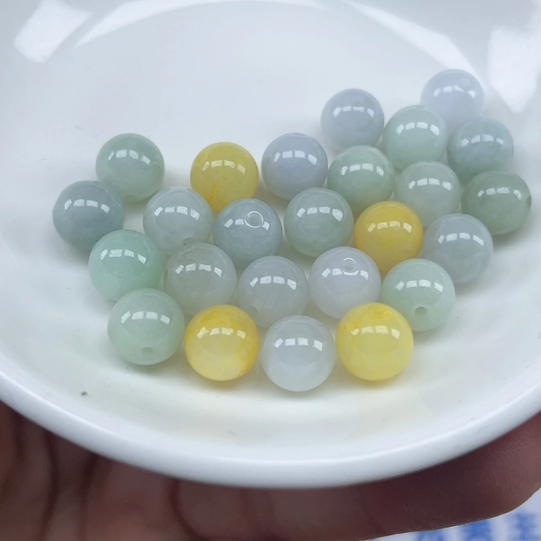 翡翠散珠卡7.6,25颗