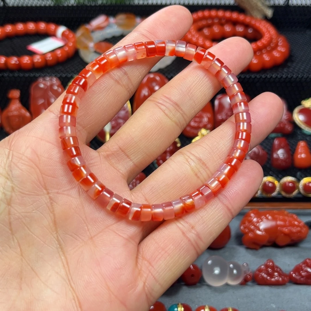 南红玛瑙未镶嵌药片