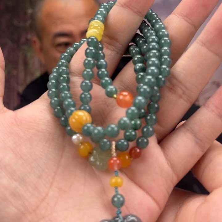 翡翠未镶嵌手链1一