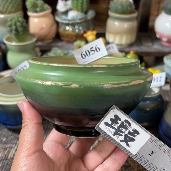 口10 手工花盆满30包邮