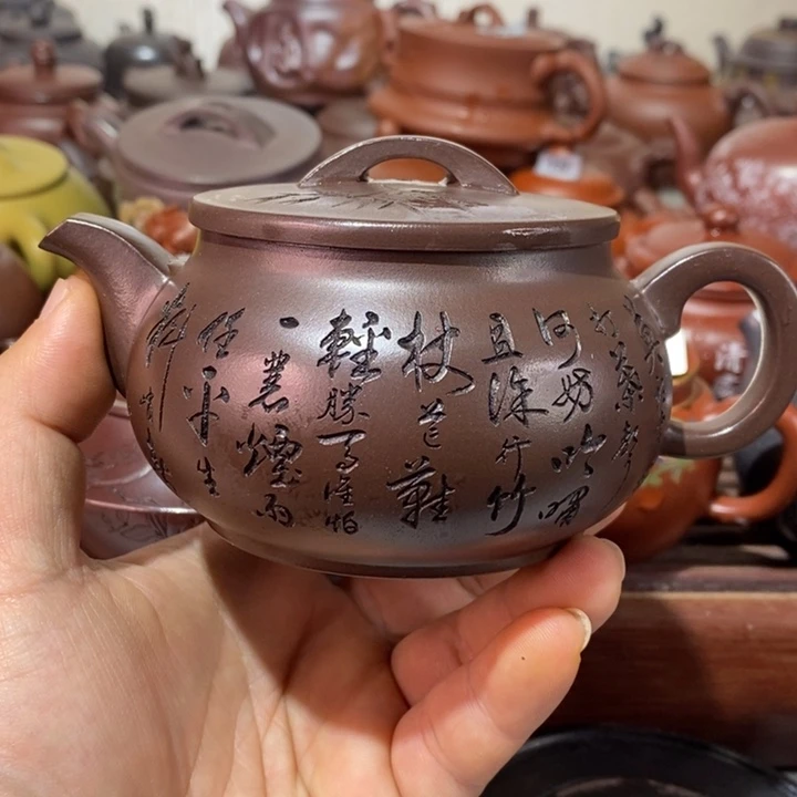 紫砂茶壶精工制作