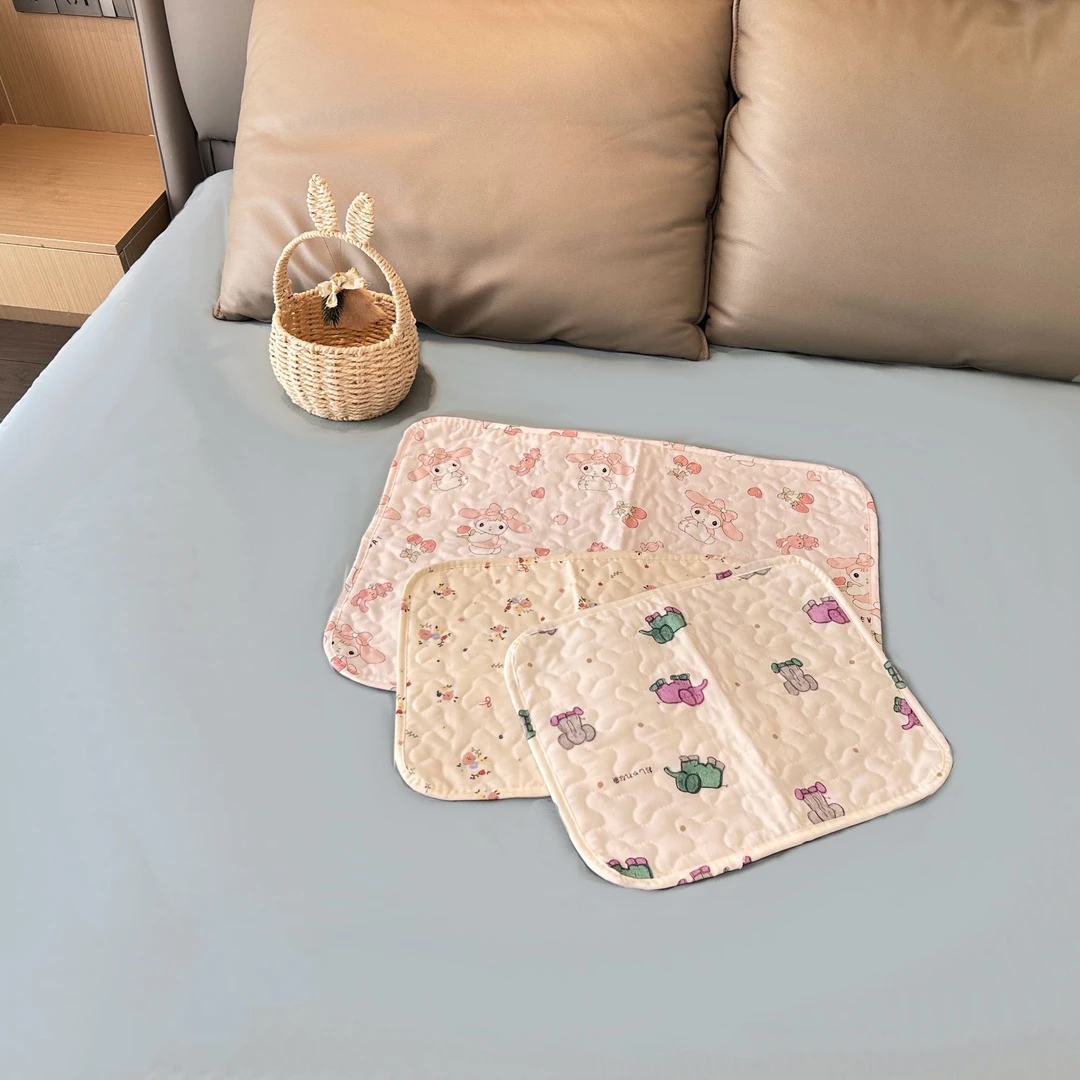 卡通防漏姨妈垫生理期床垫女生月经期例假专用床上防脏隔尿垫可洗