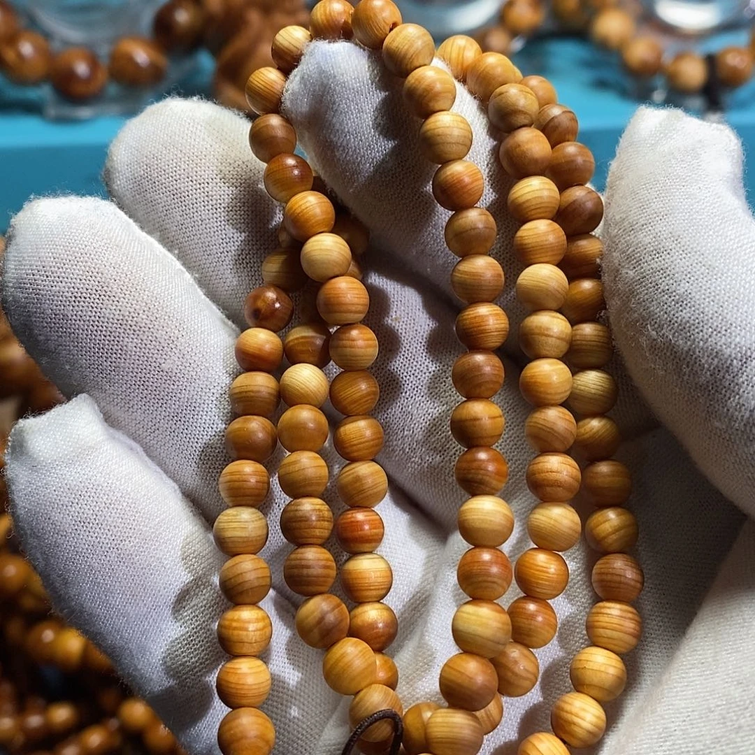 手串/手链柏木（崖柏）0.6尺寸108北太行高油高密