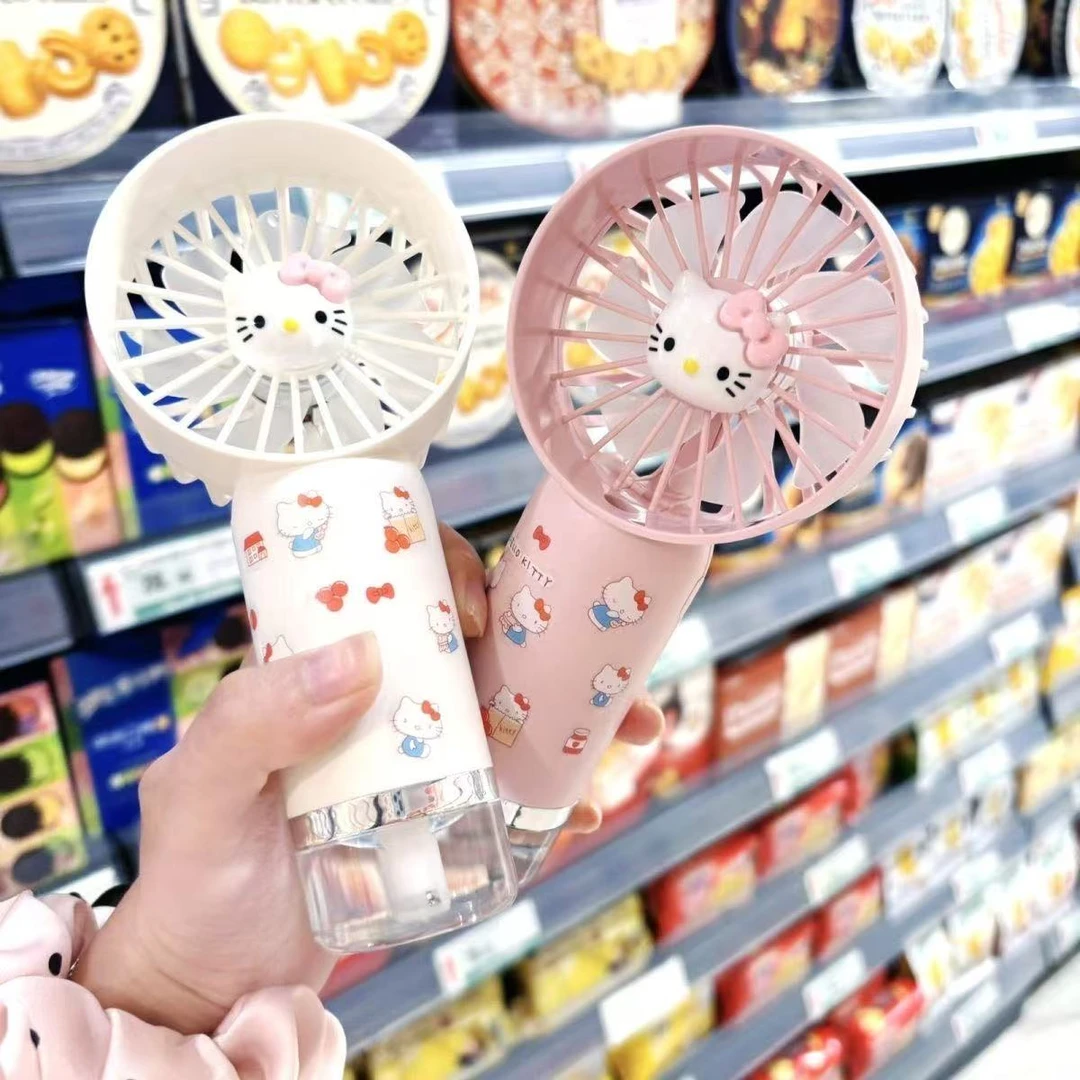 usb风扇学生情侣送礼物便捷迷你桌面电风扇充电手持喷雾小风扇