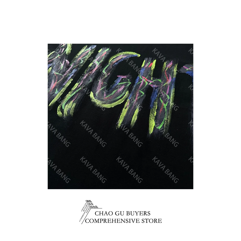 KB高级定制系列之七彩“NT”涂鸦短袖4140