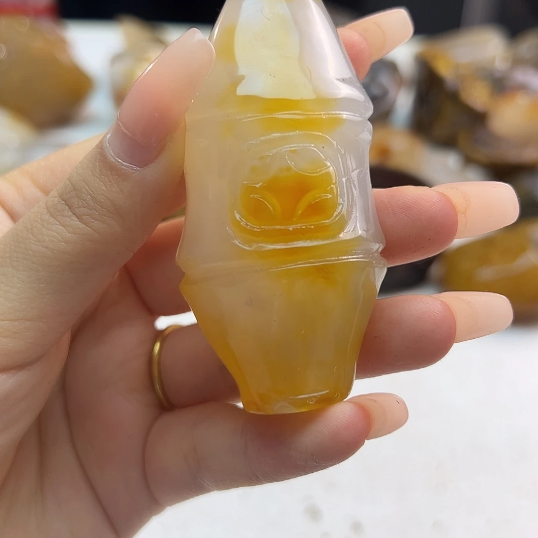 玛瑙/玉髓合金颈饰