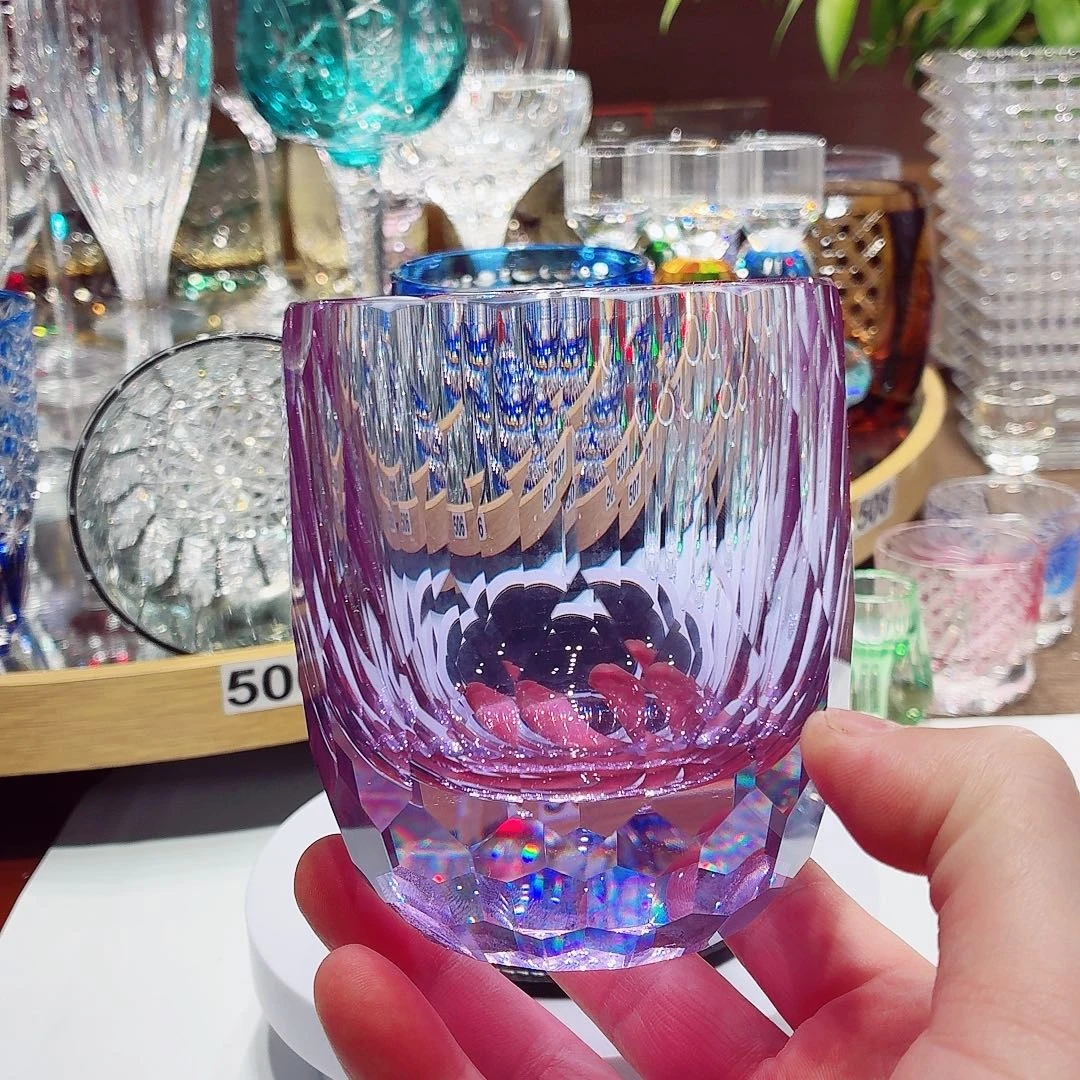 飞***0水晶玻璃平底款威士忌酒