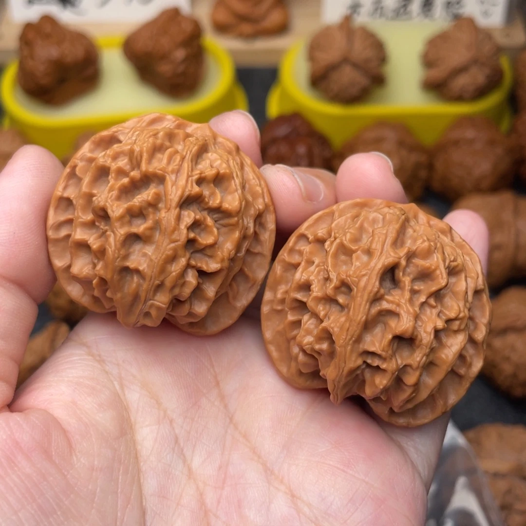 文玩核桃把件苹果39