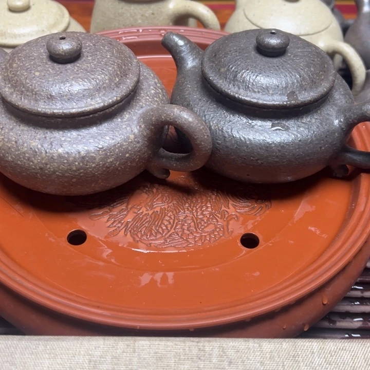 紫砂茶壶无**你宜兴原矿龙血砂