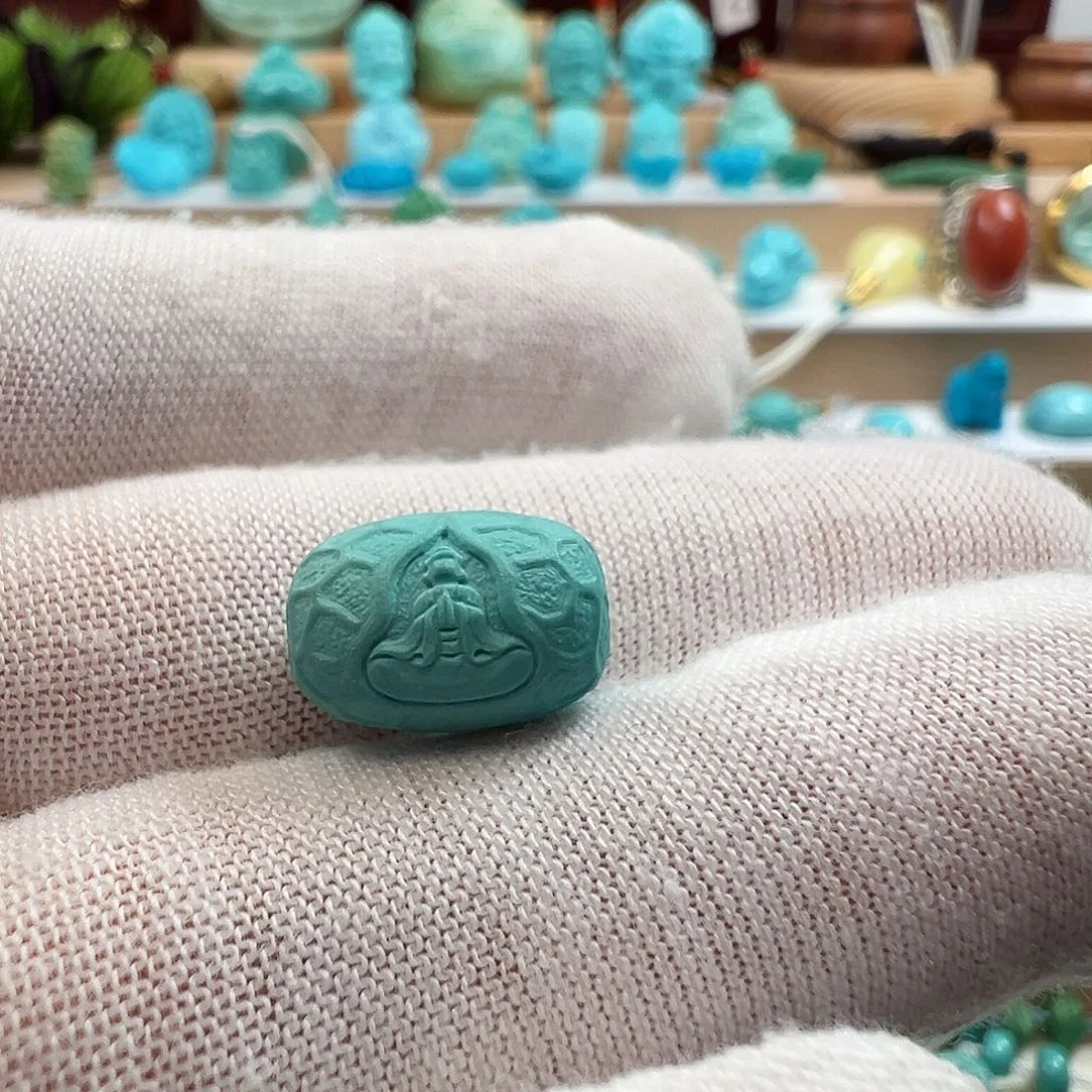 未镶嵌绿松石项链