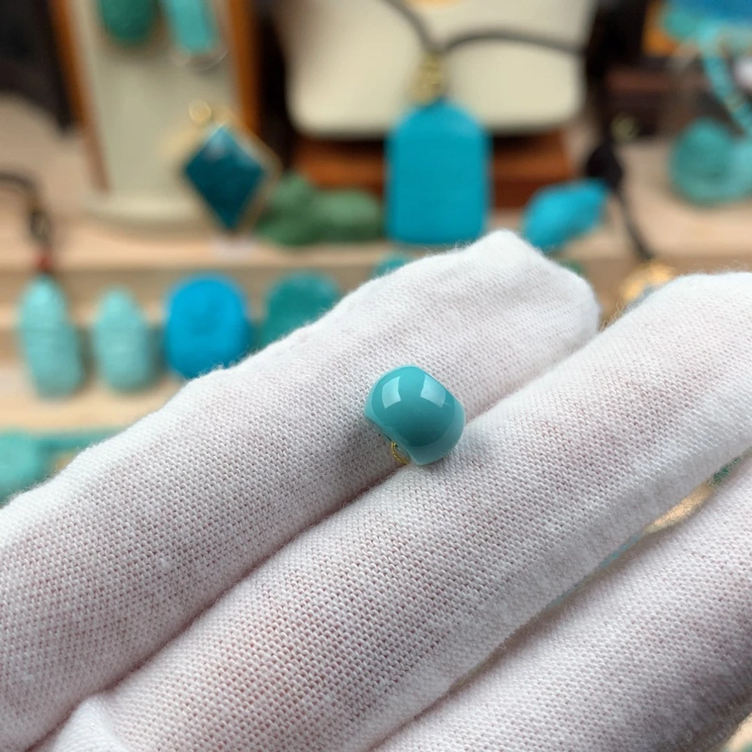 绿松石未镶嵌直切卡8.5