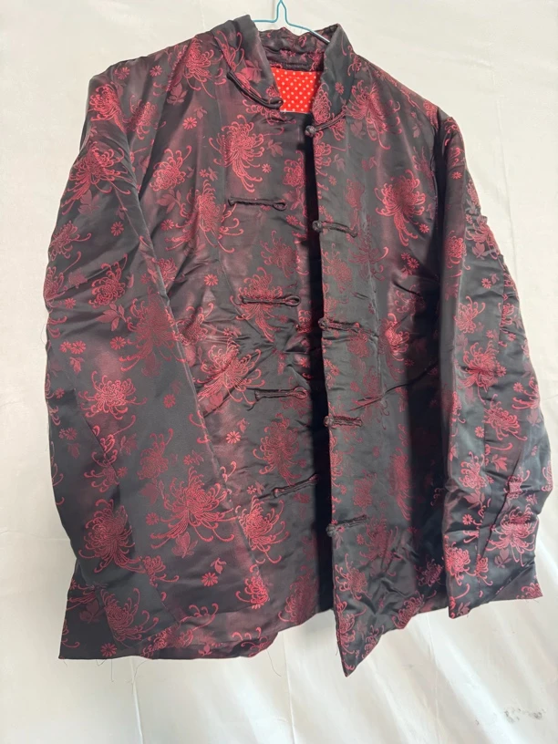 女款大码中式手工棉花袄