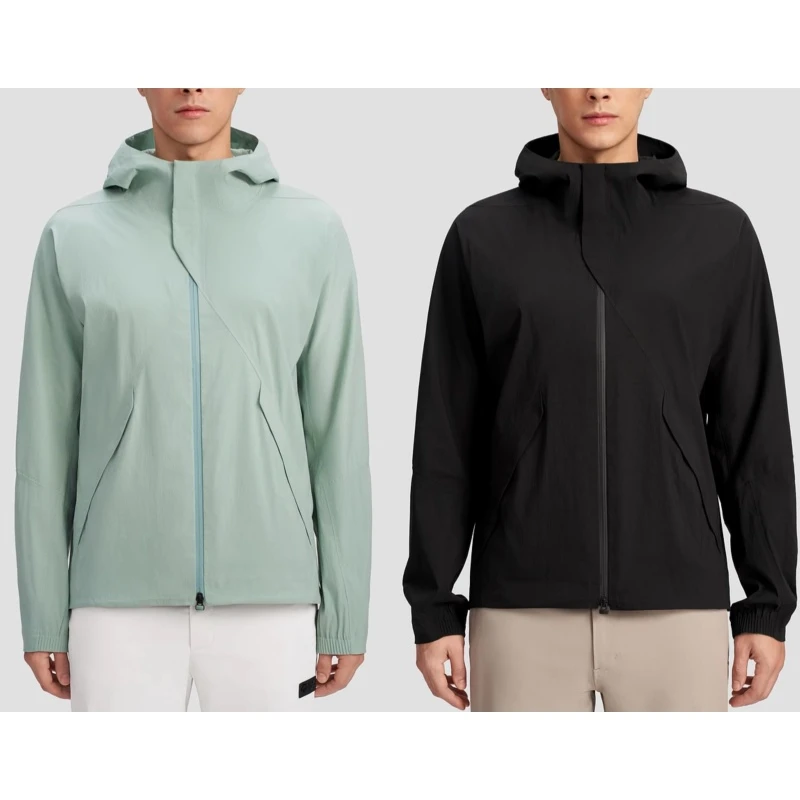 匠心巨作！春夏男女无缝全压胶夹克外套城市轻户外连帽冲锋衣