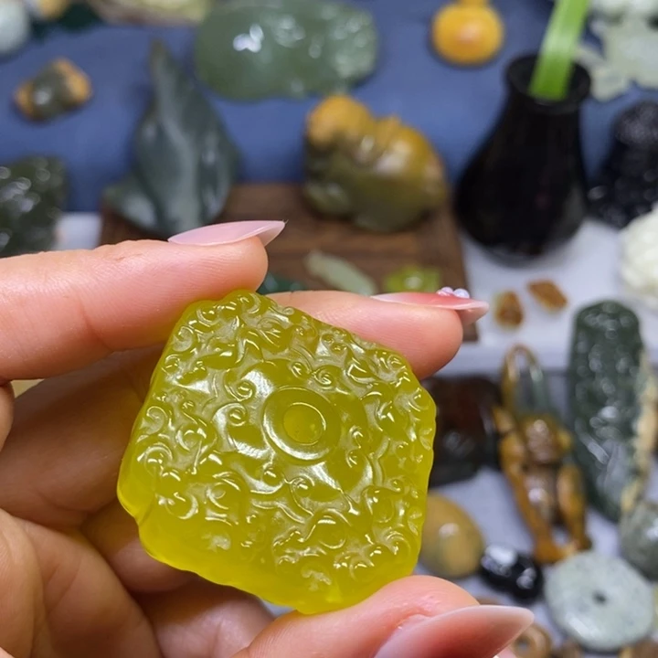 蛇纹石玉未镶嵌岫玉