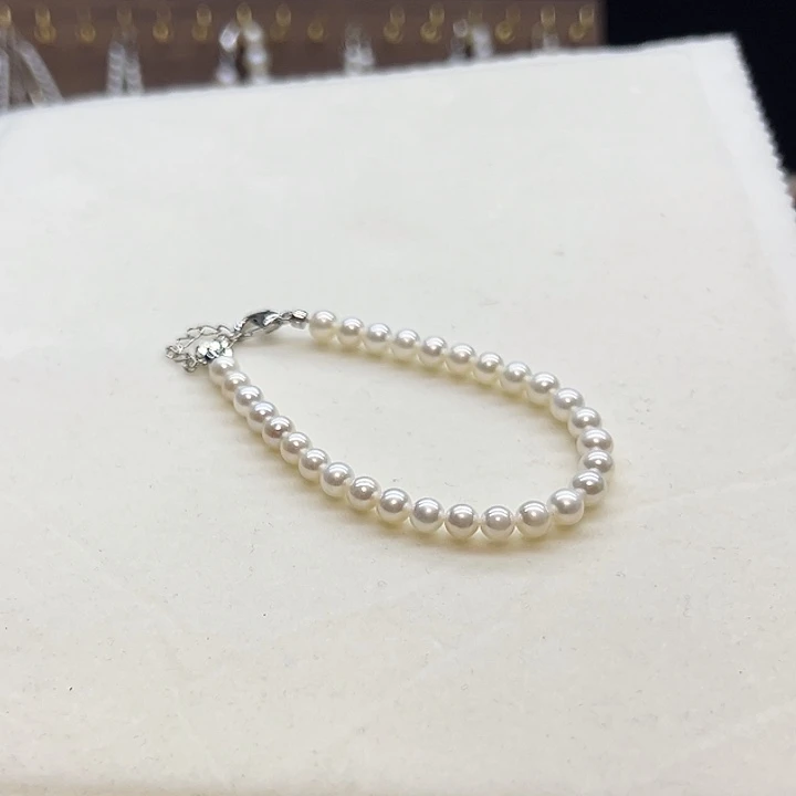 钛钢手绳淡水珍珠