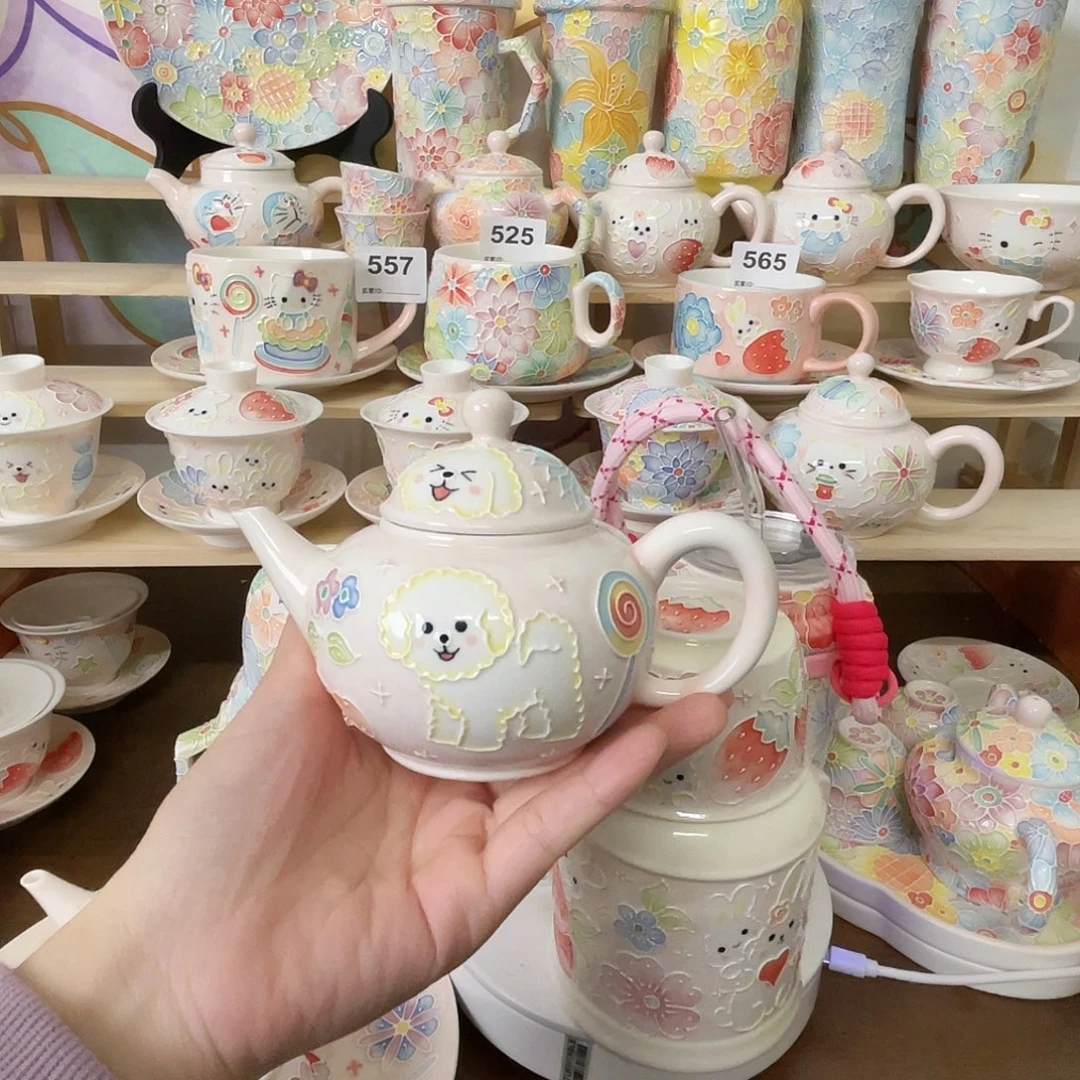 瓷片玉泥茶壶138号号号号