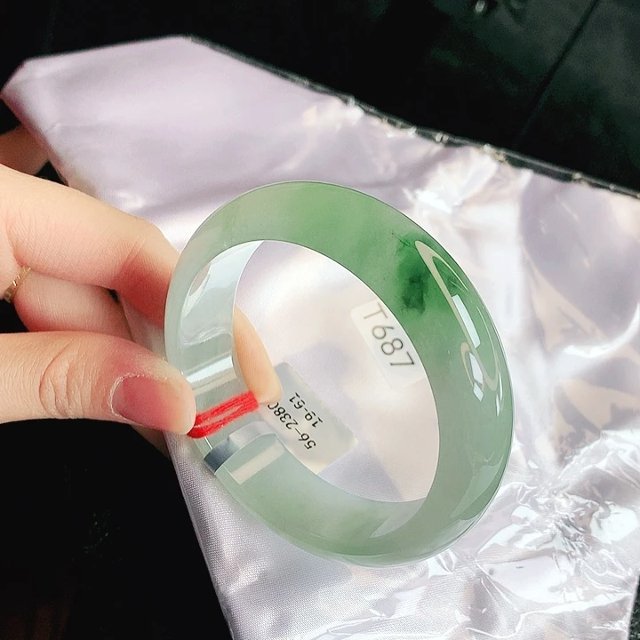 翡翠未镶嵌手镯缅甸天然a货翡翠手镯