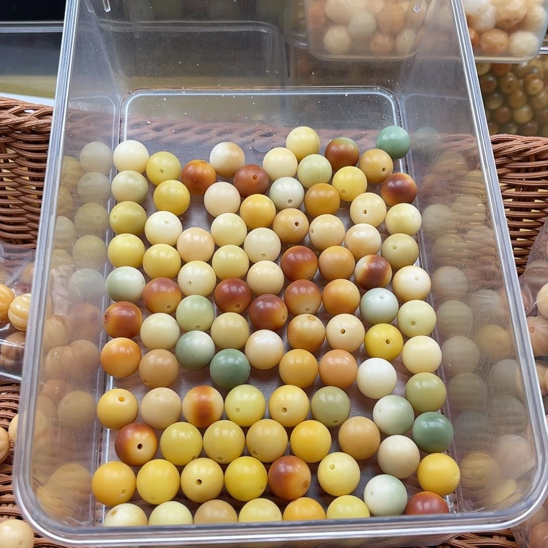 白玉菩提吊坠cc通货17mm/15颗