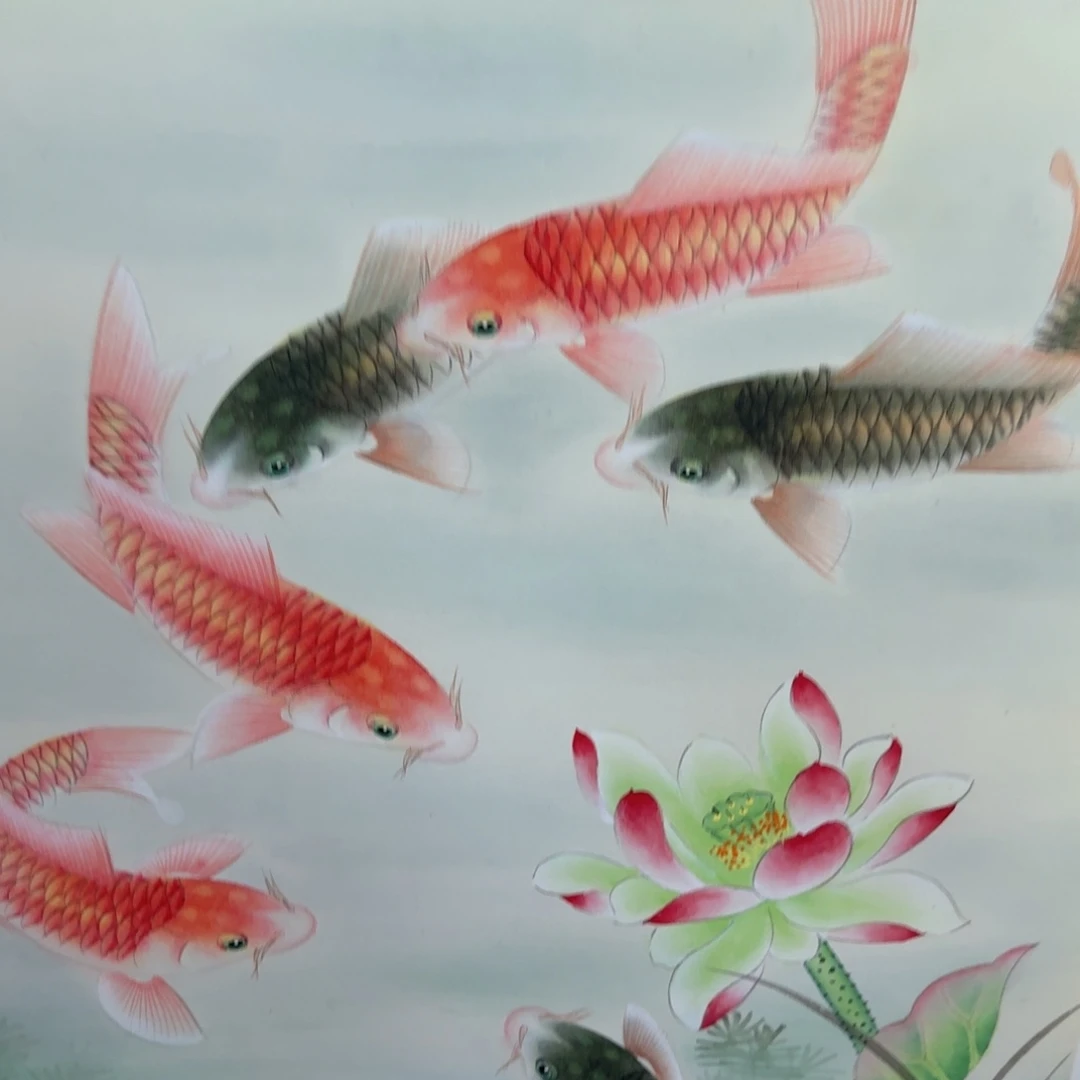 国画国画作品山水花鸟