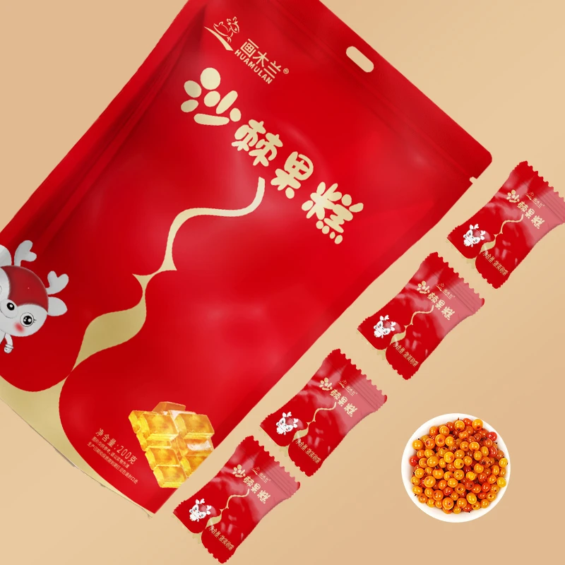 画木兰沙棘之恋沙棘果糕200g/袋
