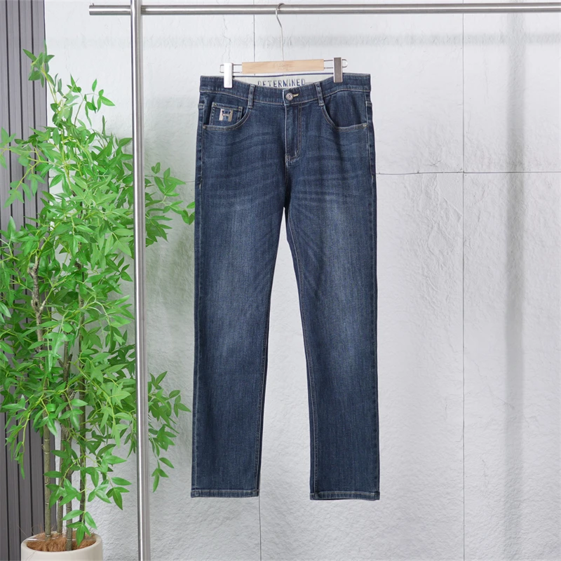 【退货补运费】春秋季剪标款男士弹力棉感舒适牛仔裤直筒长裤3Y183
