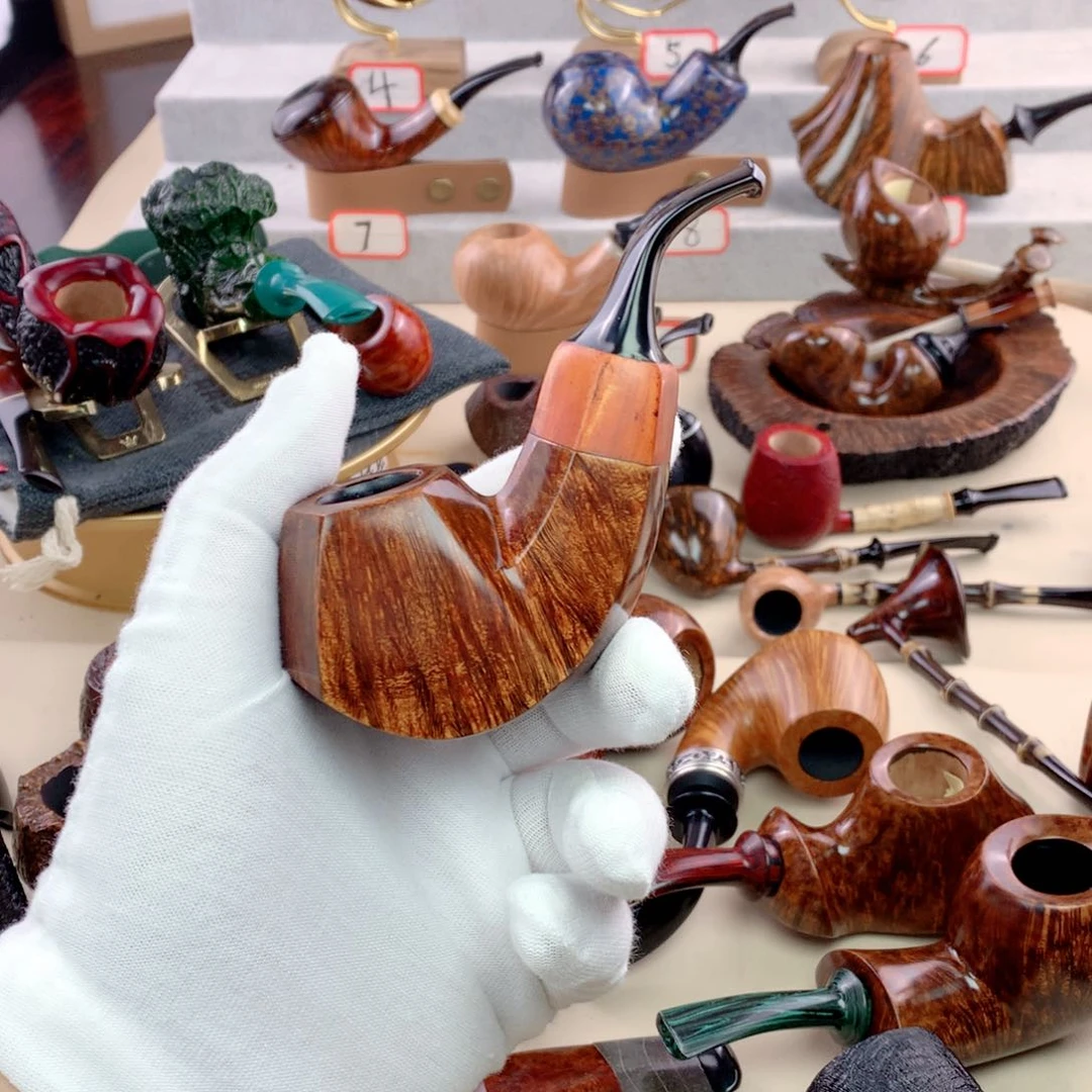 石楠木总裁3号牛头烟斗3mm