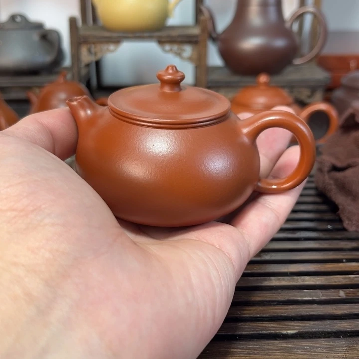 紫砂茶壶原矿紫砂手工制作
