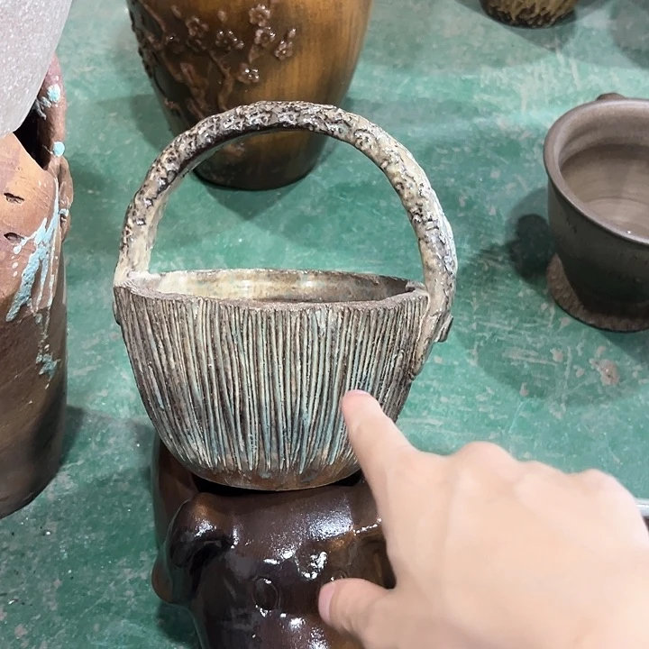 紫砂花盆次品次品