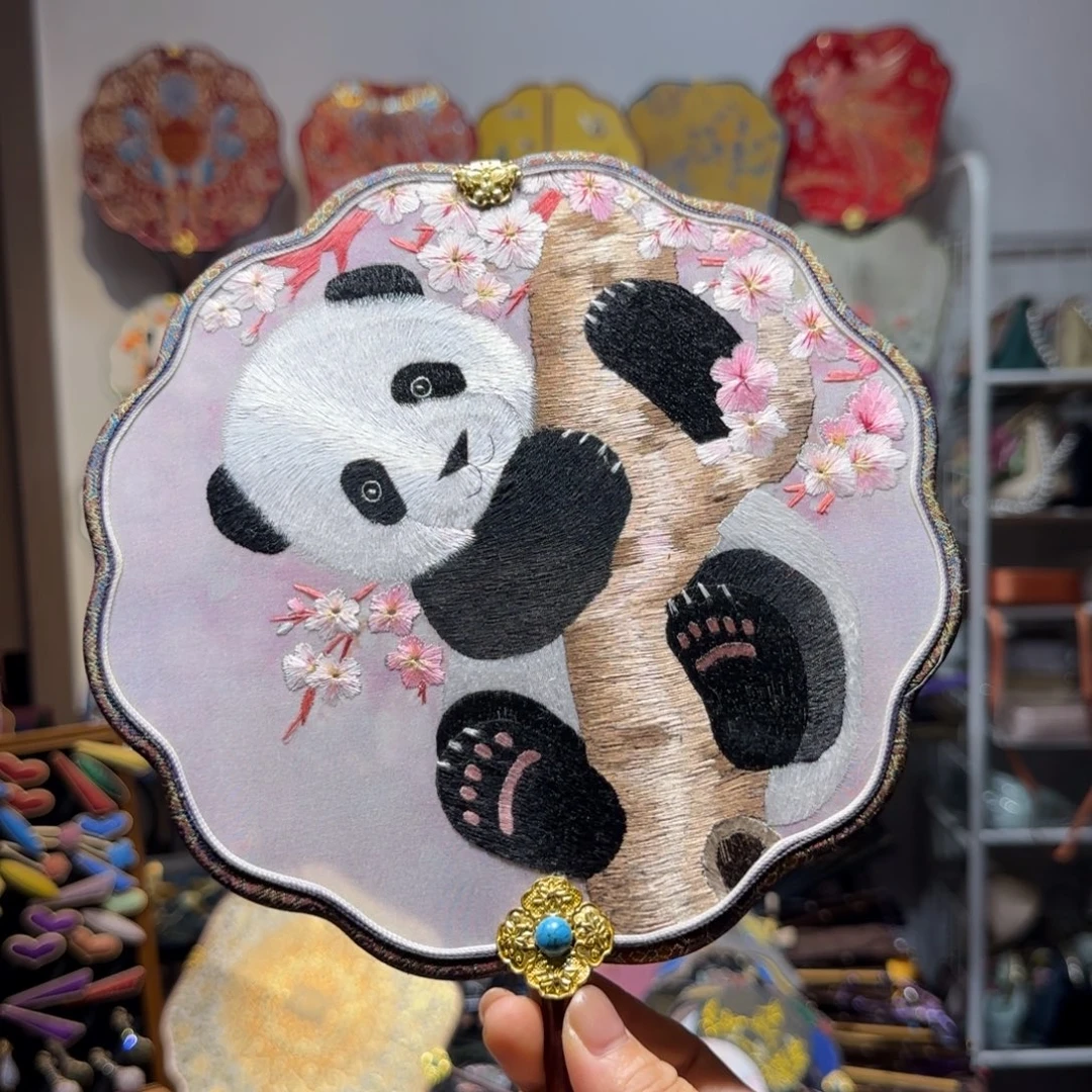 ****儿织绣纯手工苏绣双面绣