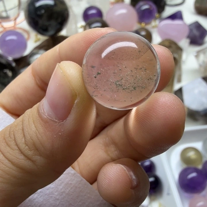 水晶未镶嵌珠宝半成品