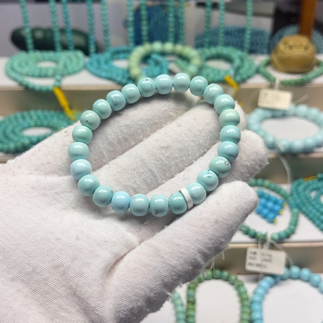 绿松石未镶嵌手链