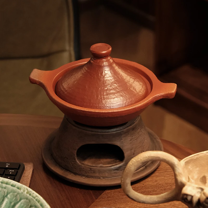 《小野喜陶》煲仔饭塔吉锅 高温耐火泥 可以干烧