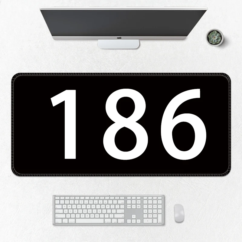 北游专属【186号】动漫鼠标垫超大号办公电脑桌垫游戏电竞加厚锁边